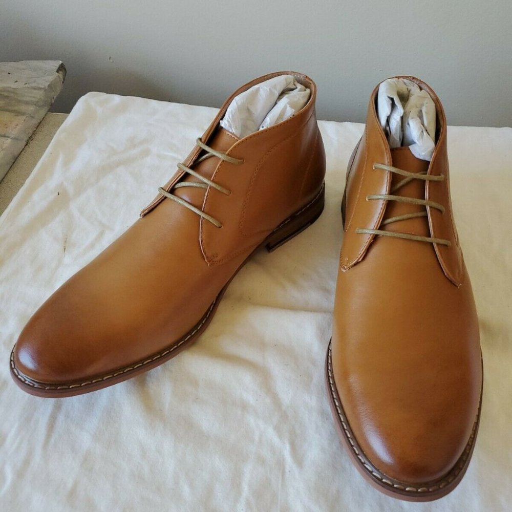 Bruno Marc Men's Chukka Dress Ankle Boots